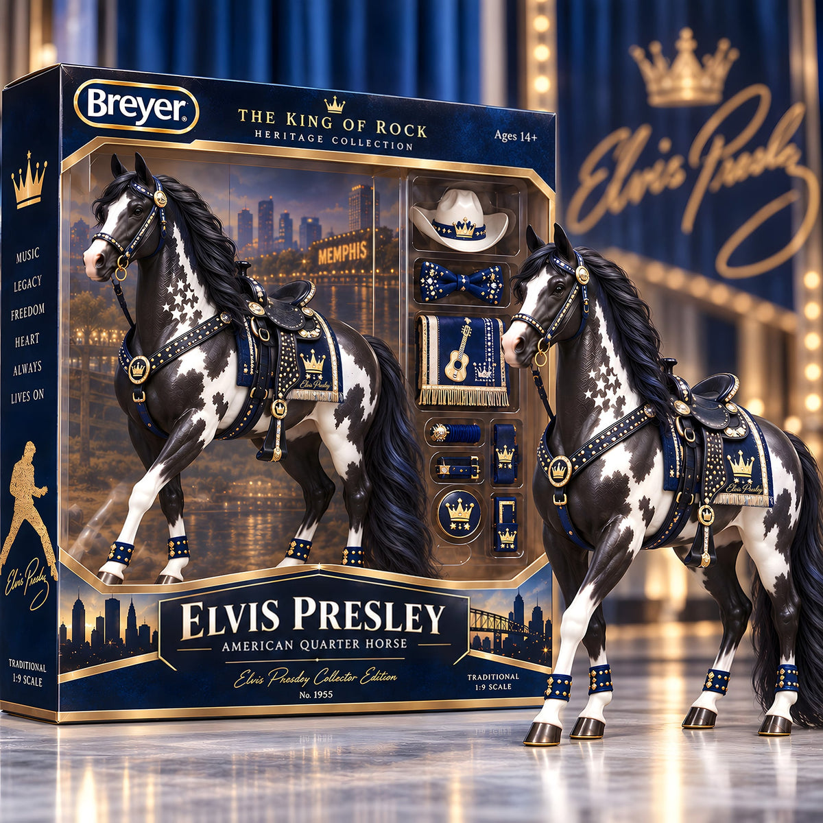 Premium ELV Heritage Horse Collectible Set PDL