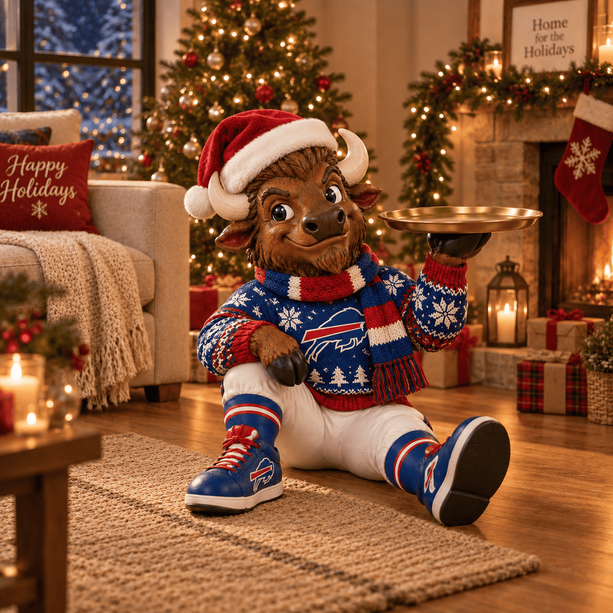 BFBL Premium Christmas Character Tray Holder NTTB