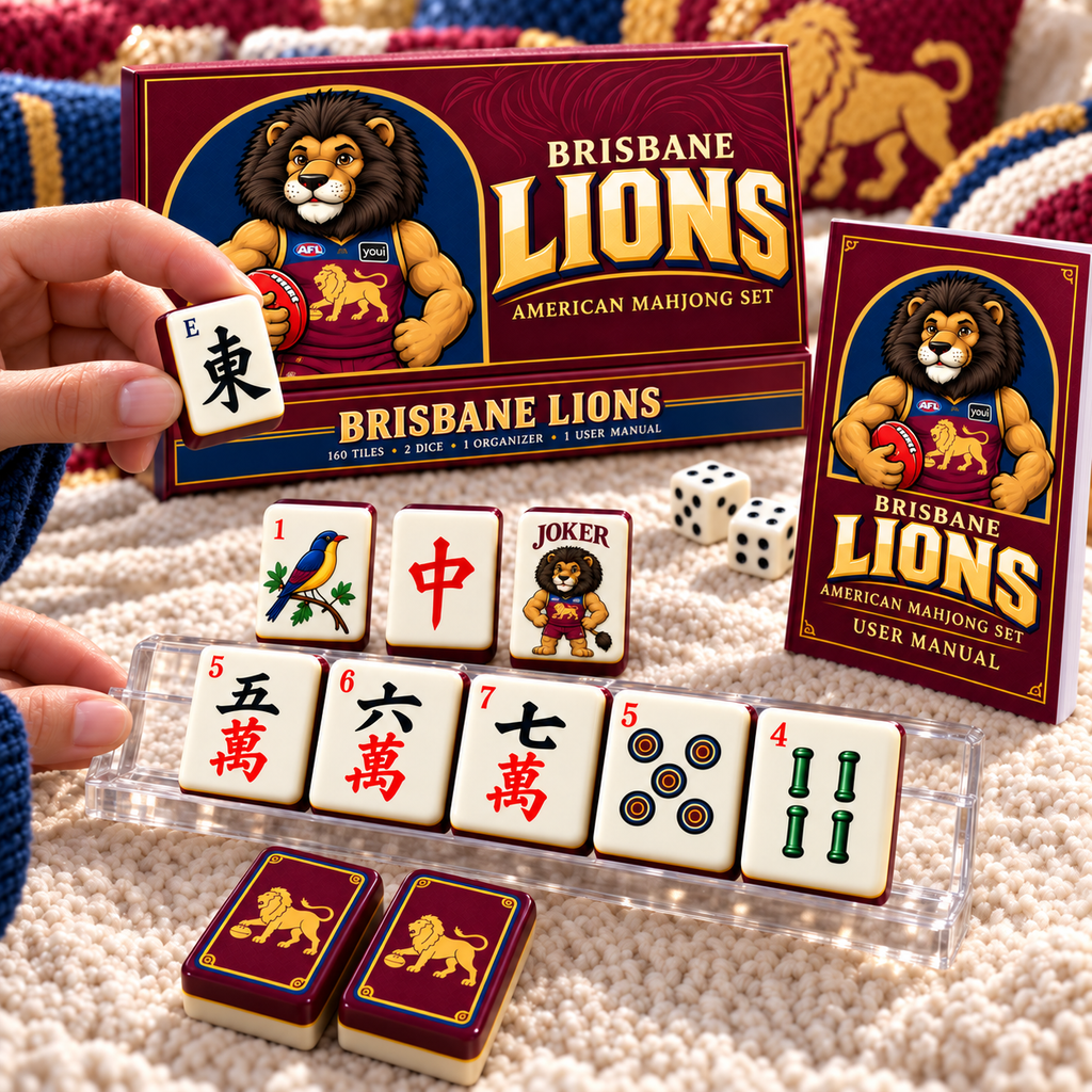 Premium BRBL Mahjong Tiles Set TTMH