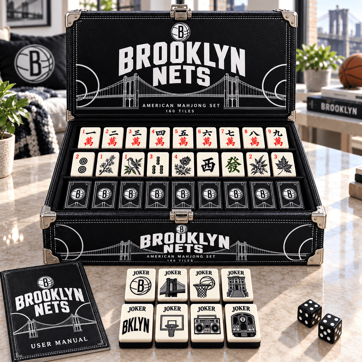 Premium BLNS Mahjong Tiles Set PVNA