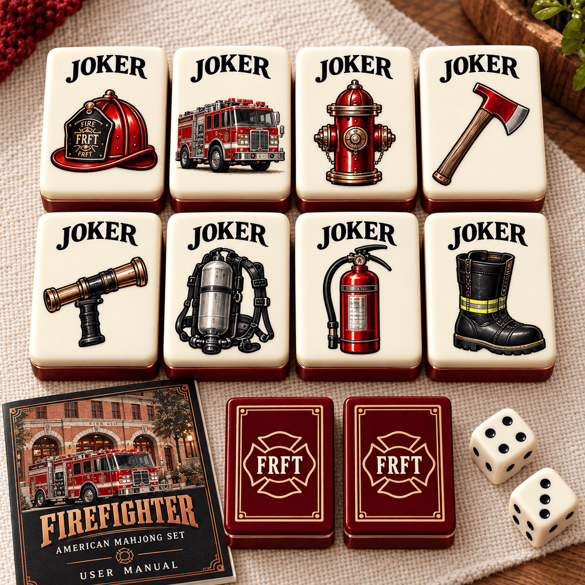Premium FRFT Mahjong Tiles Set TTMH
