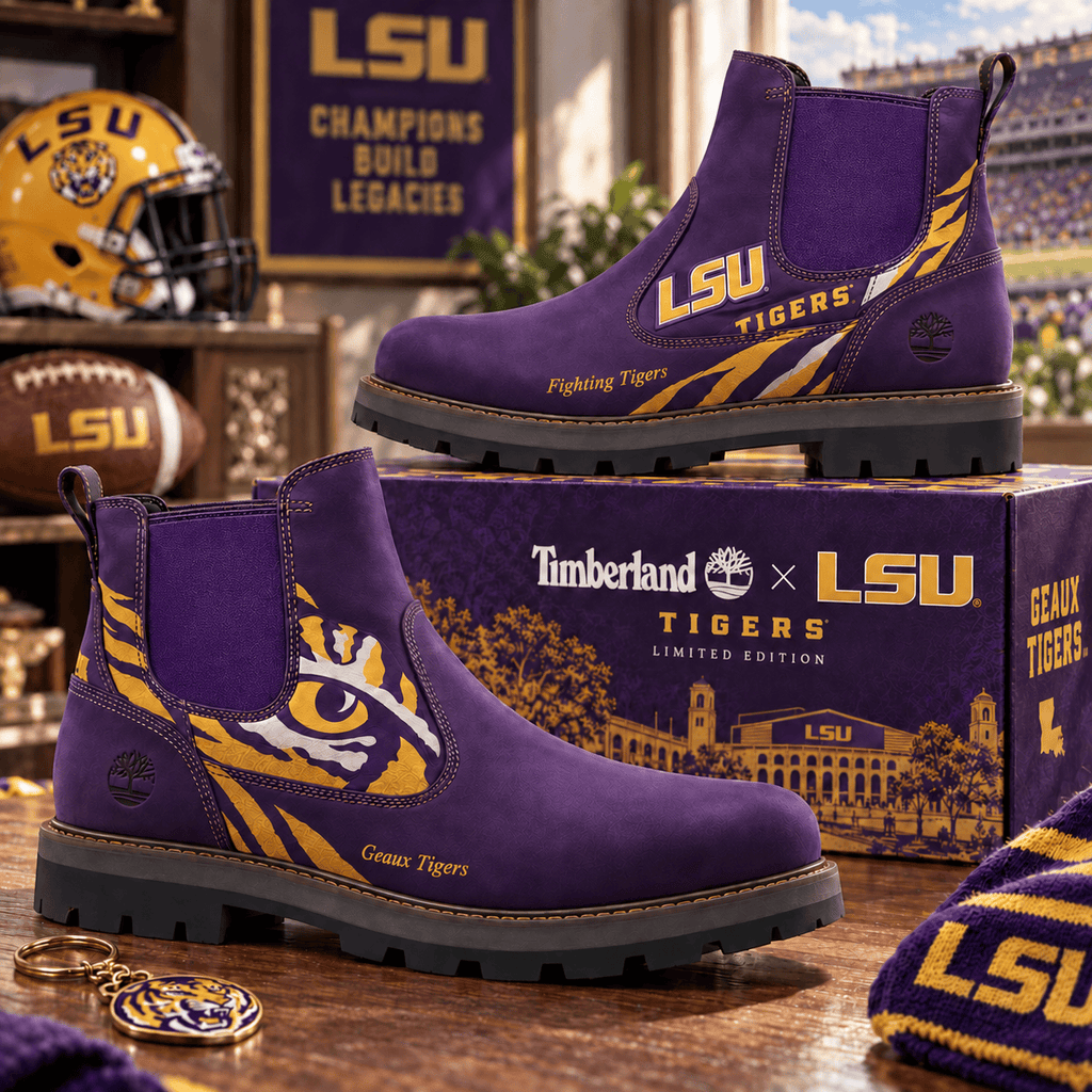 Premium LSU Chelsea Boots TTNL