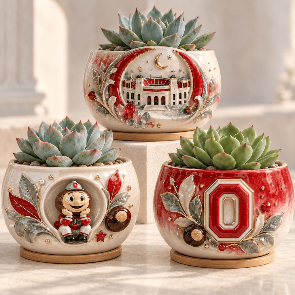 OSB 3-Piece Succulent Planter Set HTTT
