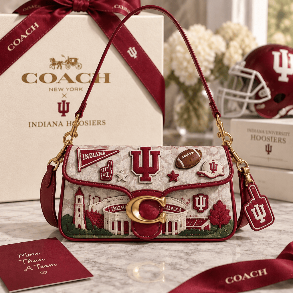 Premium IDH Coach Shoulder Cross With Charm LNTH