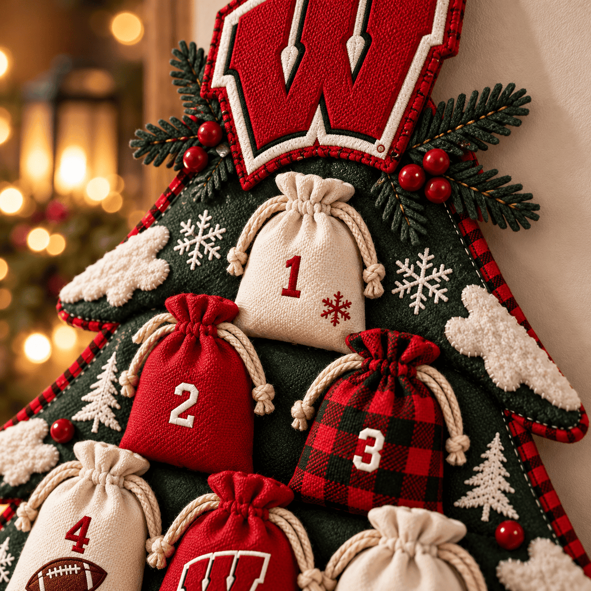 Premium WBG Christmas Tree Countdown Calendar TNSM
