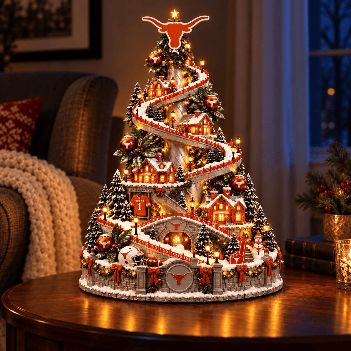 TLS Christmas Village Tree DNBN
