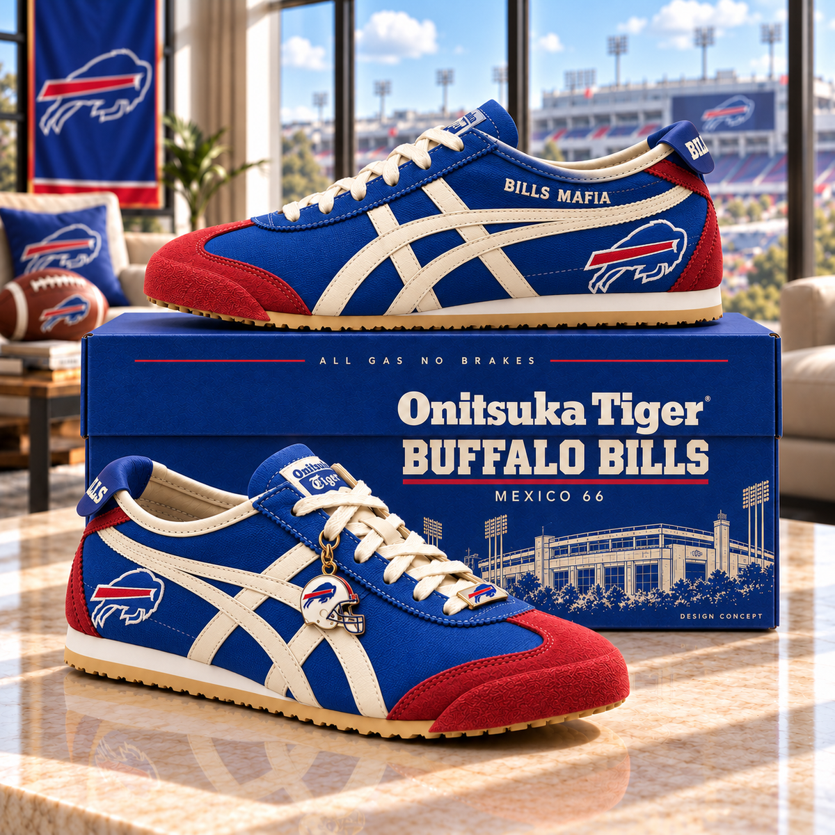 BFBL Premium Retro Low-Top Sneakers TMH