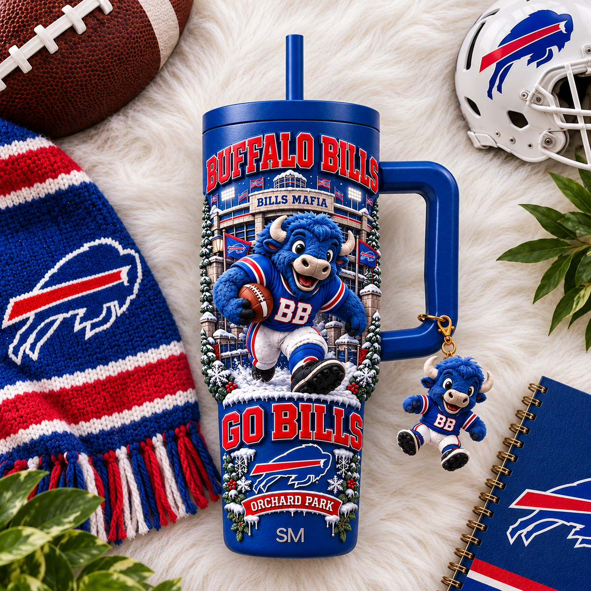 BFBL 40oz Tumbler With Handle TMH