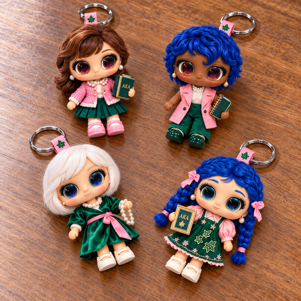 Premium AKA Plush Keychain Collection NTVA