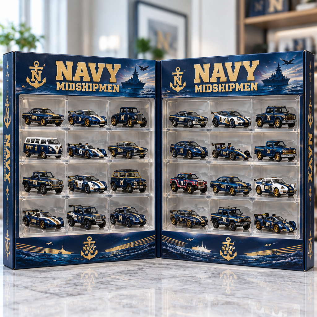 Navy Midshipmen Premium Mini Car Advent Calendar