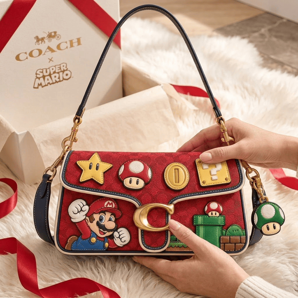 Premium MRO Coach Shoulder Cross With Charm NPL