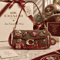 Premium SF49 Coach Shoulder Cross With Charm LNTH